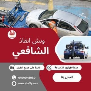 ونش انقاذ في وصلة دهشور
