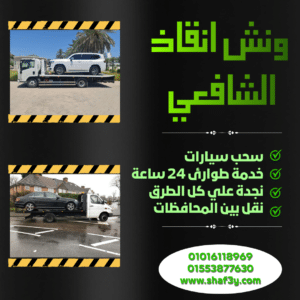 ونش انقاذ منية النصر